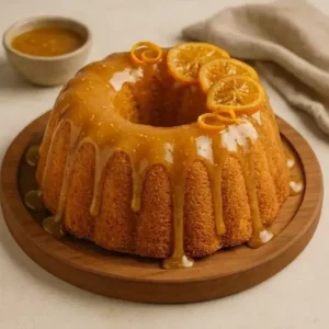 Bolo de Laranja com Calda